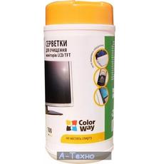 Салфетки ColorWay для LCD/TFT tub-100pcs (CW-1071)