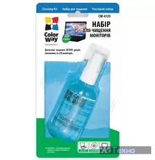 Универсальный чистящий набор ColorWay набір 2в1 мікрофібра і спрей (CW-4129)