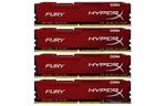 Модуль памяти для компьютера DDR4 32GB (4x8GB) 2933 MHz HyperX FURY Red Kingston (HX429C17FR2K4/32)