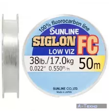 Флюорокарбон Sunline SIG-FC 50м 0.550мм 17кг поводковый (1658.01.48)