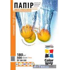 Бумага ColorWay 10x15 (ПГ180-500) (PG1805004R)