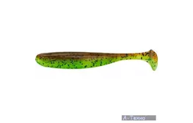 Силікон рибальський Keitech Easy Shiner 3" 401 Green Pumpkin / Chartreuse (1551.02.76) - Фото