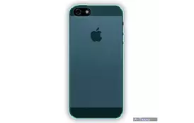 Чехол для моб. телефона GLOBAL для Apple iPhone 5/5S (голубой) (1283126461712) - Фото