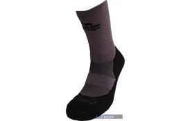 Термоноски Tramp wear Outdoor Bamboo тёмно-серый/черный 38-40 (TRUS-008 38-40) - Фото