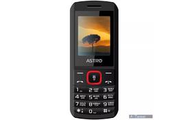Мобильный телефон Astro A170 Black Red - Фото