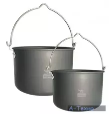 Котел Tramp анодированный с крышкой 7 л. (TRC-041)