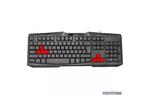 Клавиатура Trust Ziva gaming keyboard UKR (22114)