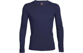 Термофутболка Icebreaker BF 200 Oasis LS Crewe MEN admiral M (100 476 G67 M) - Фото