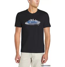 Термофутболка Icebreaker Tech T Lite SS MEN Alps for breakfast black M (100 781 001 M)