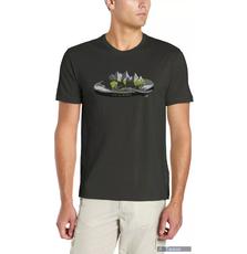 Термофутболка Icebreaker Tech T Lite SS MEN Alps for breakfast cargo M (100 781 G80 M)