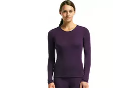 Термофутболка Icebreaker Everyday LS Crewe WMN vino S (101 305 503 S) - Фото