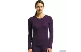 Термофутболка Icebreaker Everyday LS Crewe WMN vino XS (101 305 503 XS) - Фото