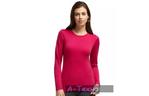 Термофутболка Icebreaker BF 200 Oasis LS Crewe WMN garnet S (100 514 601 S)