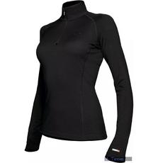 Термофутболка Icebreaker BF 200 Chakra Zip WMN black L (IBE 124 001 L)