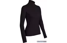 Термофутболка Icebreaker BF 200 Chakra Zip WMN cognac L (IBE 124 G56 L) - Фото