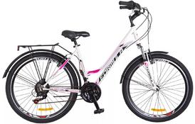 Велосипед Formula 26 OMEGA 2018 AM 14G Vbr рама-18 St бело-розовый (OPS-FR-26-233) - Фото