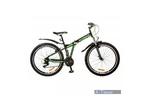 Велосипед Formula 26" HUMMER 2018 AM 14G DD рама-15" St черно-зеленый (OPS-FR-26-243)