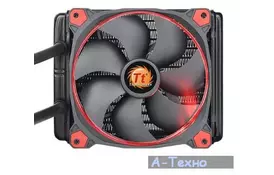 Кулер для процессора ThermalTake Water 3.0 Riing Red 140 (CL-W150-PL14RE-A) - Фото