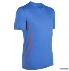 Термофутболка Icebreaker Aero SS Crew MEN cadet/neo L (101 044 G79 L)