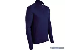 Термофутболка Icebreaker BF 200 Oasis LS Half Zip MEN admiral M (100 477 G67 M) - Фото