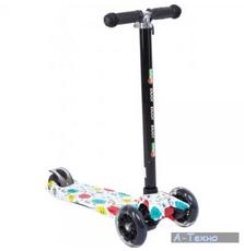 Скутер BabyHit Enjoy Graffiti Flowers (30158)