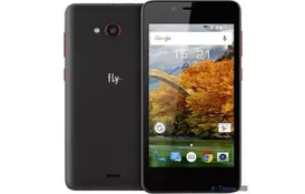 Мобильный телефон Fly FS458 Stratus 7 Black - Фото