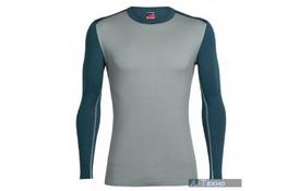 Термофутболка Icebreaker Tech Top LS Crewe MEN drift/harmony L (104 033 003 L) - Фото