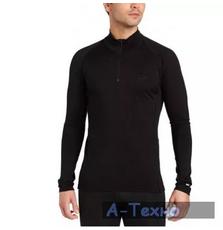 Термофутболка Icebreaker BF 200 Mondo Zip MEN black M (IBE 159 001 M)