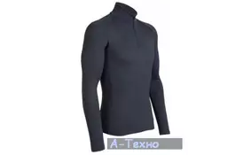 Термофутболка Icebreaker BF 200 Mondo Zip MEN monsoon M (IBE 159 D34 M) - Фото