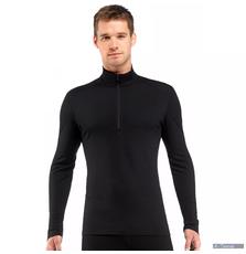 Термофутболка Icebreaker BF 200 Oasis LS Half Zip MEN black M (100 477 001 M)