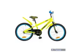 Дитячий велосипед Formula 20" SPORT 2018 14G рама-10,5" St желтый (OPS-FRK-20-055) - Фото