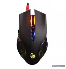 Мышка A4tech Bloody Q50 Neon XGlide USB Black