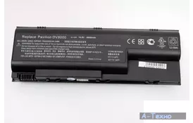 Аккумулятор для ноутбука HP DV8000/Black/14, 8V/6600mAh/12Cells (100997)  - Фото