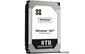Жесткий диск для сервера 8TB WDC Hitachi HGST (0F27358 / HUH721008AL5204) - Фото