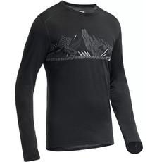 Термокофта Icebreaker BF 200 Oasis LS Crewe Winter Alps MEN black S (101 382 002 S)