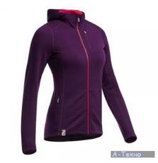 Термокофта Icebreaker Cascade LS Zip WMN vino/garnet S (101 472 501 S)