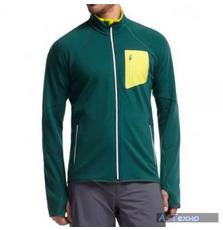 Термокофта Icebreaker Atom LS Zip MEN pine/chartreuse/white XL (101 455 401 XL)