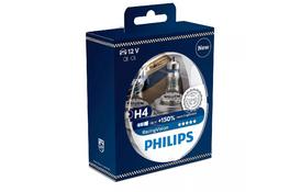 Лампа галогеновая Philips H4 RACING VISION +150% (12342RVS2) - Фото