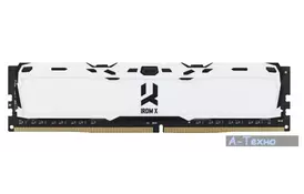 Модуль пам'яті для комп'ютера DDR4 8GB 3000 MHz IRDM White GOODRAM (IR-XW3000D464L16S/8G) - Фото