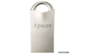 USB флеш накопитель Apacer 64GB AH117 Silver USB 2.0 (AP64GAH117S-1) - Фото