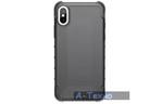 Чехол UAG для iPhone X Plyo Ash Grey Transparent