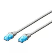 Патч-корд DIGITUS CCA CAT 5e UTP, 15м, AWG 26/7, PVC, серый