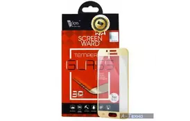 Стекло защитное ADPO для Samsung A320 (золотистое) 3D (1283126475740) - Фото