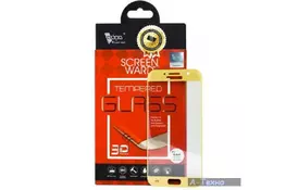 Скло захисне ADPO для Samsung A520 (золотистое) 3D (1283126475788) - Фото