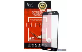 Скло захисне ADPO для Samsung A720 (черное) 3D (1283126475849) - Фото