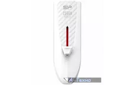 USB флеш накопитель Silicon Power 64GB B25 White USB 3.0 (SP064GBUF3B25V1W) - Фото