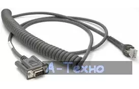 Интерфейсный кабель Symbol/Zebra RS232, 9ft, Nixdorf 5V (CBA-R09-C09ZAR) - Фото