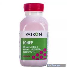 Тонер HP CLJ 1500/3000/4600/CP1215) MAGENTA 100г PATRON (HCS-A-M-100)
