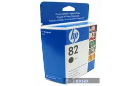 Картридж HP DJ No. 82 black (CH565A) - Фото