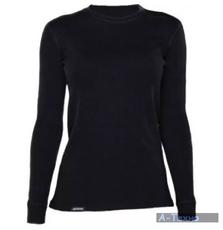 Термофутболка Tramp wear Outdoor Walk Lady L черная (TRUL-008T L B)